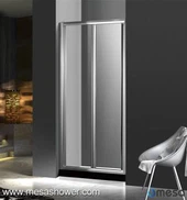 Moderne stijl ingelijste goedkope badkamer douchedeur voor snelle levering