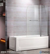 Eenvoudig Ontwerp Frameless Pivot Modern Style Badkuip Badkuip