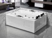 2 Personen Whirlpool Acryl Massagebad