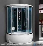 Badkamer Design Glas Douche Behuizingen Met Whirlpool Tub