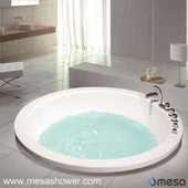 Classica Round Indoor of Outdoor Inloopbadbad voor 3-4 personen